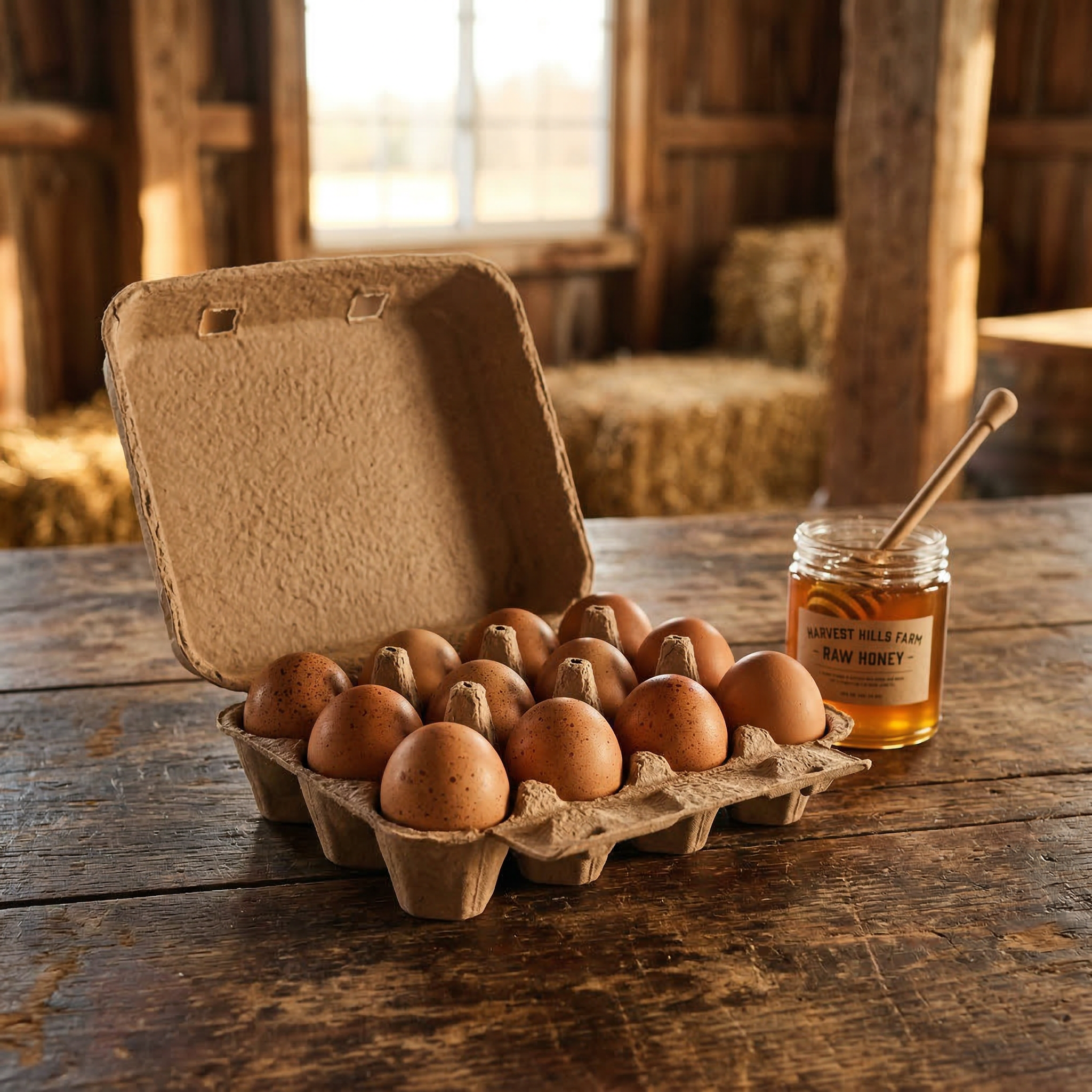 Farmstead Chicken Eggs - One Dozen